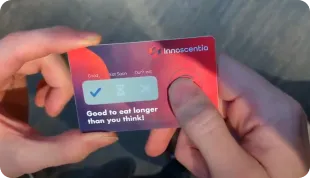 Display on card