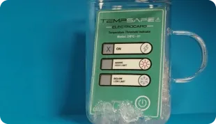 Display in ice
